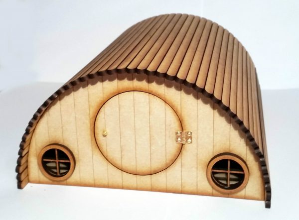 Handmade Fairy Hobbit House 3D opening Elf Wooden Laser Cut Fairies Pixies - Image 3