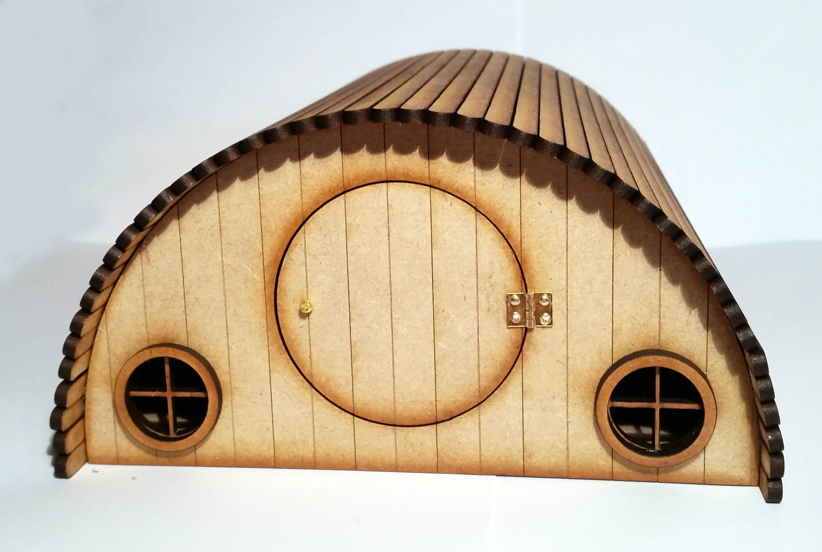 Handmade Fairy Hobbit House 3D opening Elf Wooden Laser Cut Fairies Pixies - Image 4