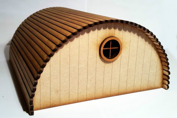 Handmade Fairy Hobbit House 3D opening Elf Wooden Laser Cut Fairies Pixies - Image 5