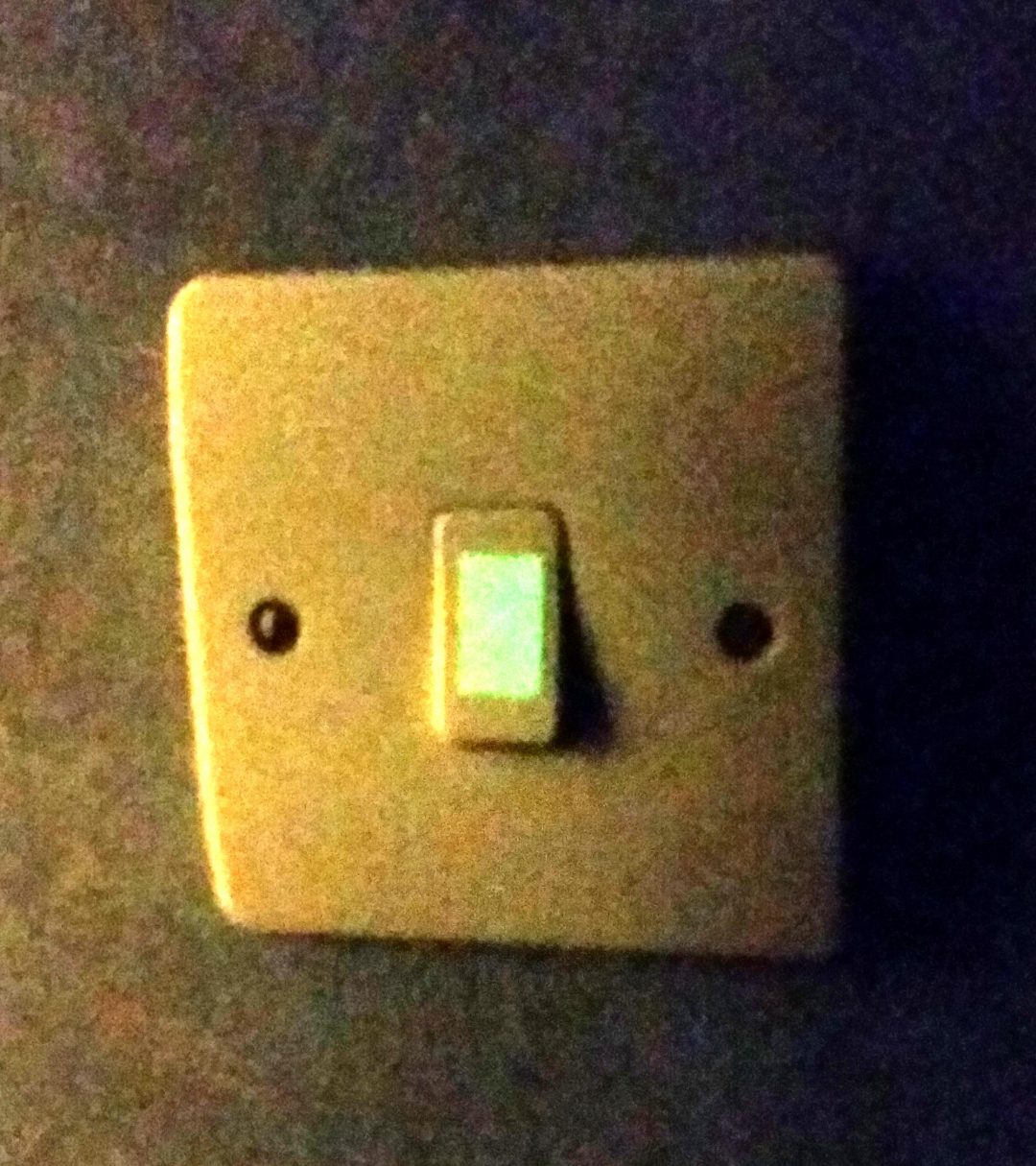 Glow In The Dark Light Switch Decals - Small Strips, Peel And Stick, Luminous Vinyl