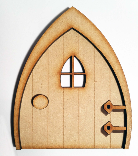Fairy Door 3D Elf Wooden Fairies Pixies Handmade